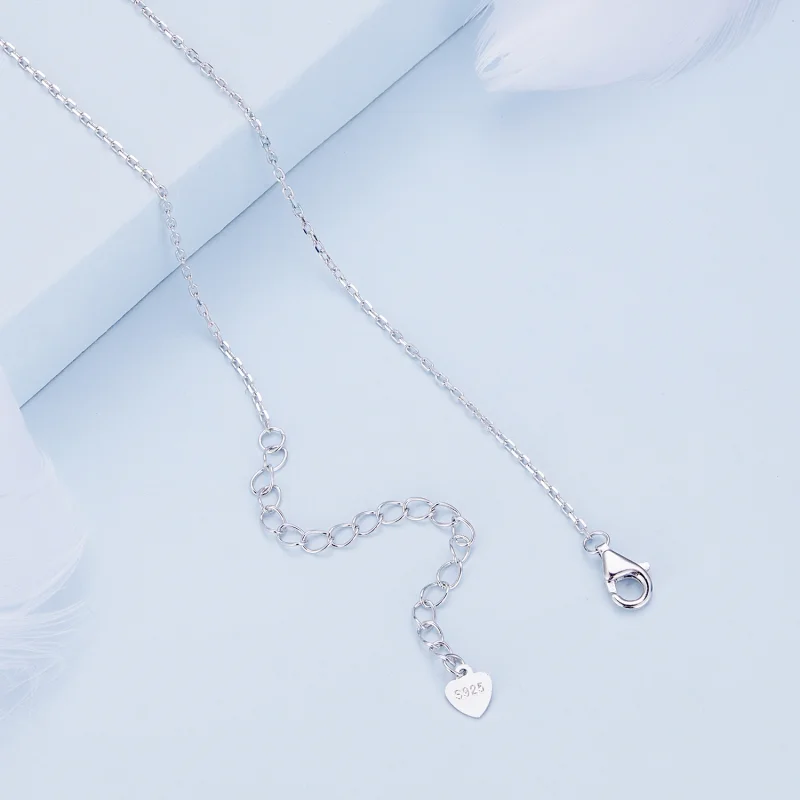 (image for) Pandora Style Double Chain Necklace - BSN308 - View 5