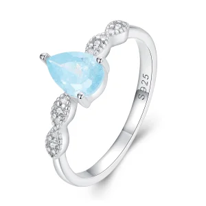 (image for) Pandora Style Droplet Ring - BSR331