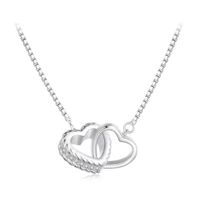 Pandora Style Entwined Necklace - BSN339 Pandora Style Entwined Necklace - BSN339