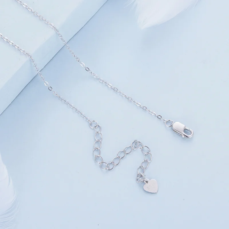 (image for) Pandora Style Family Circle Necklace - BSN315 - View 5