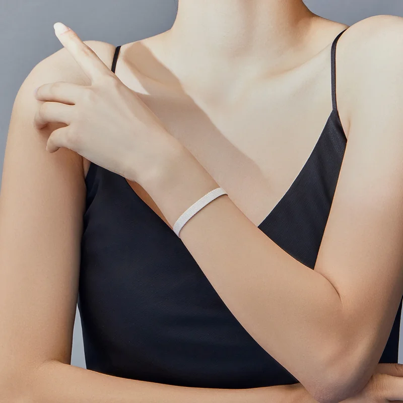 (image for) Pandora Style Flat Bracelet - SCX110 - View 6