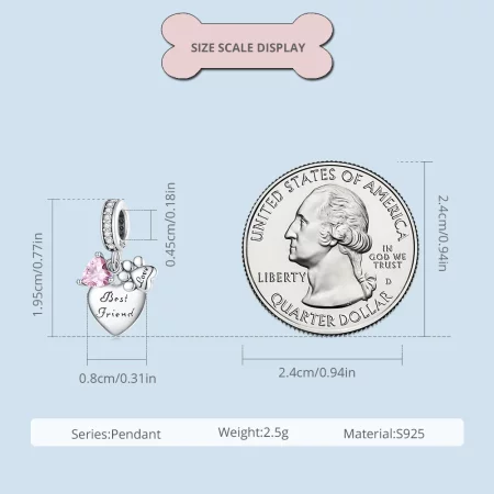 Pandora Style Forever Friends Charm - SCC2436