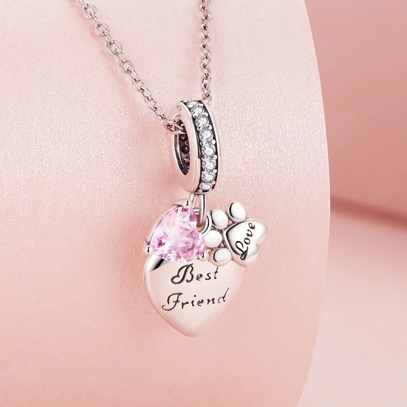 (image for) Pandora Style Forever Friends Dangle - SCC2436 - View 2