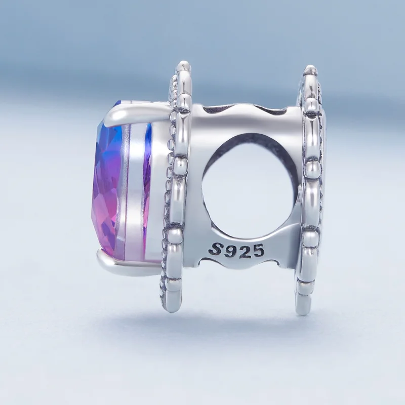 (image for) Pandora Style Forever my love Gradient Color Heart Charm - BSC830 - View 3