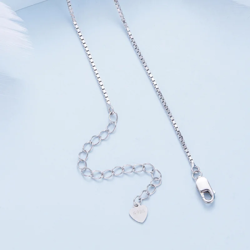 (image for) Pandora Style Freehand Heart Necklace - BSN341 - View 4