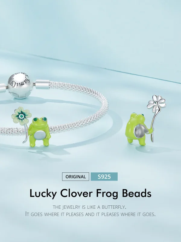 (image for) Pandora Style Frog Charm - SCC2488 - View 2