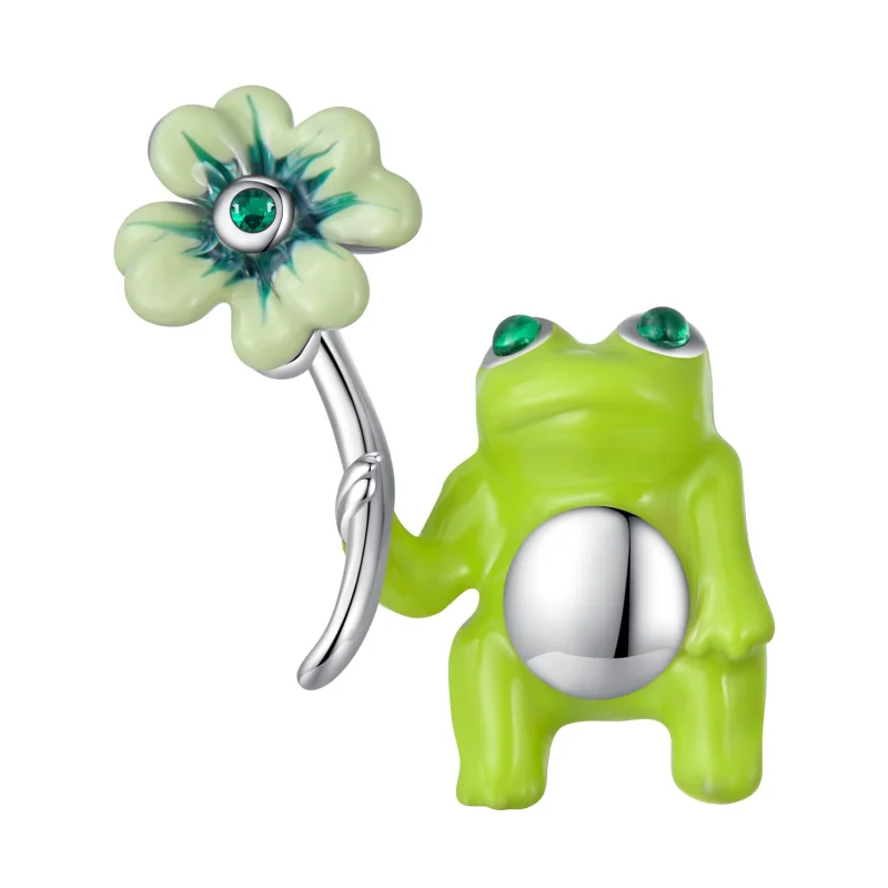(image for) Pandora Style Frog Charm - SCC2488 - Product Image