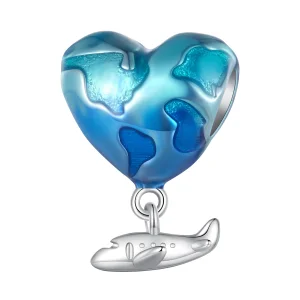 (image for) Pandora Style Globe Charm - SCC2481