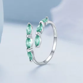 Pandora Style Green Ring - BSR415 Pandora Style Green Ring - BSR415