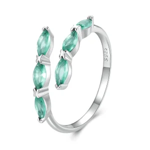 (image for) Pandora Style Green Ring - BSR415