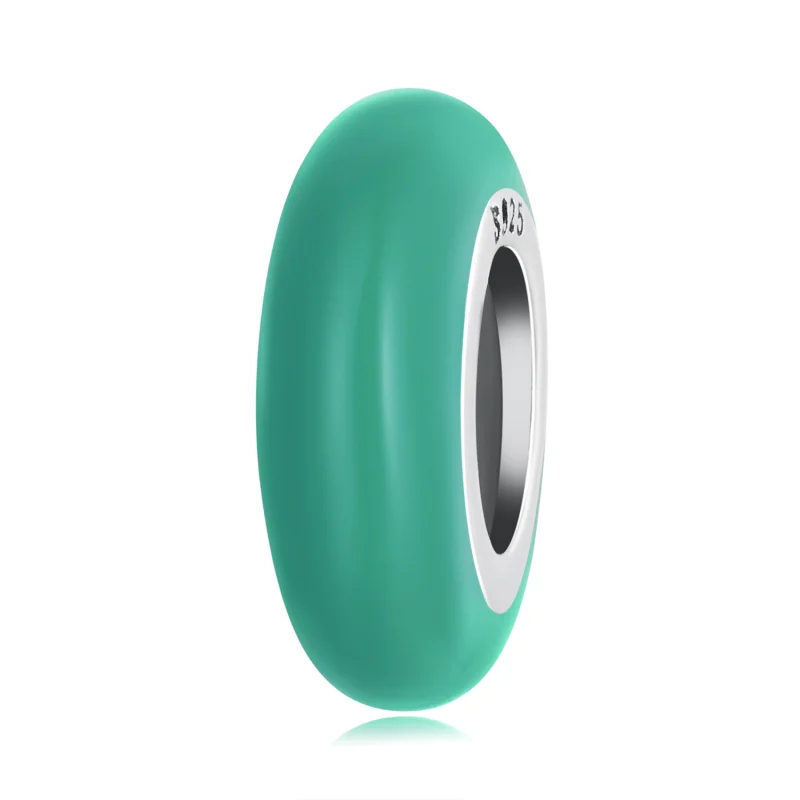 (image for) Pandora Style Green Spacer - SCC1450-TQ - Product Image