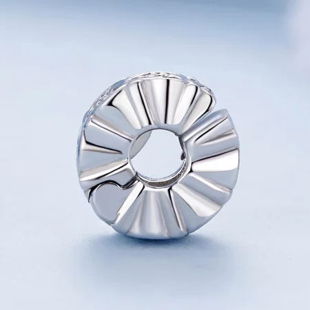 Pandora Style Heart Spacer - BSC885