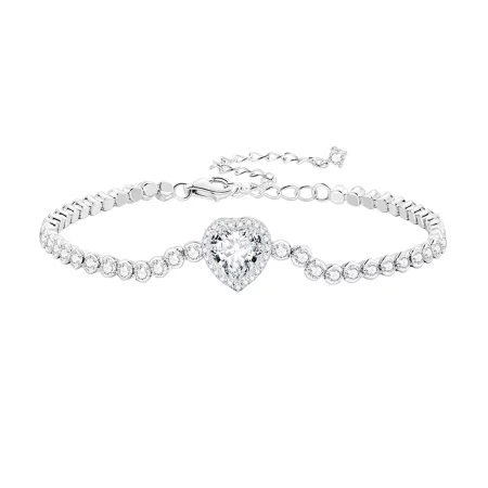 Pandora Style Heart Tennis Bracelet - BSB098