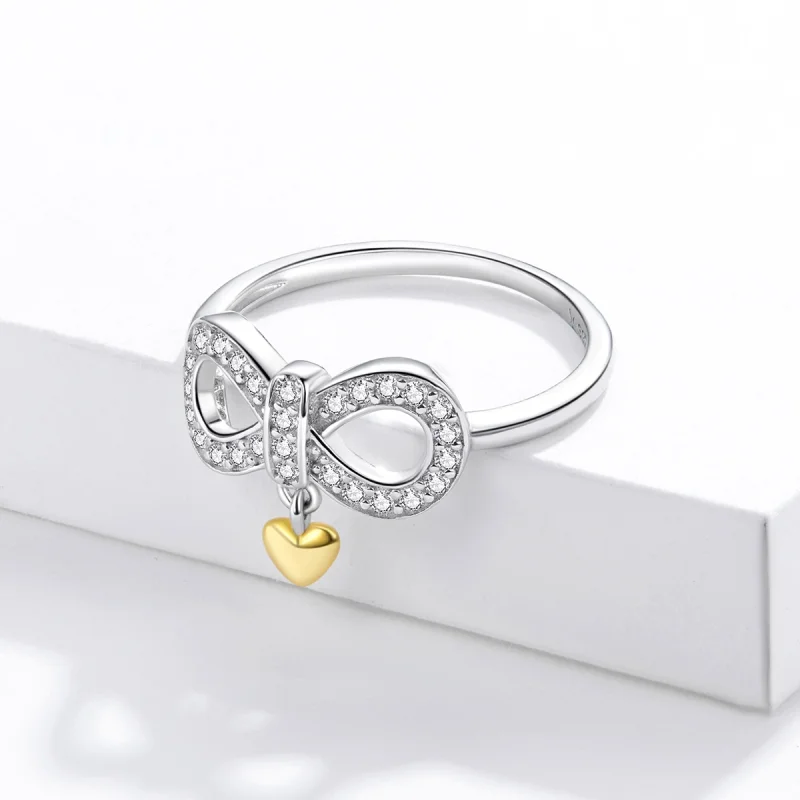 (image for) Pandora Style Infinite Ring - SCR676 - View 2