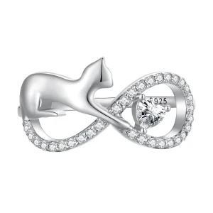 (image for) Pandora Style Infinity Knot Ring - SCR918