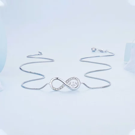 Pandora Style Infinity Necklace - BSN276