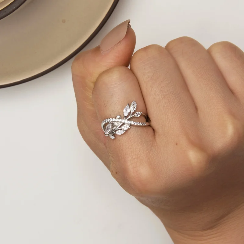 (image for) Pandora Style Infinity Ring - BSR453 - View 6