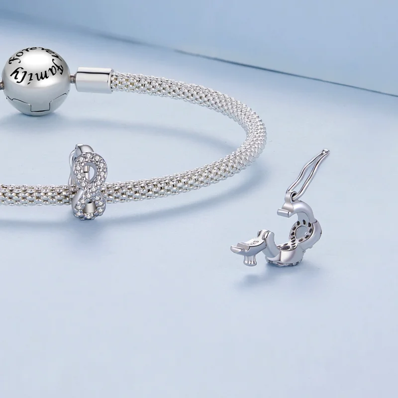 (image for) Pandora Style Infinity Spacer - BSC887 - View 4