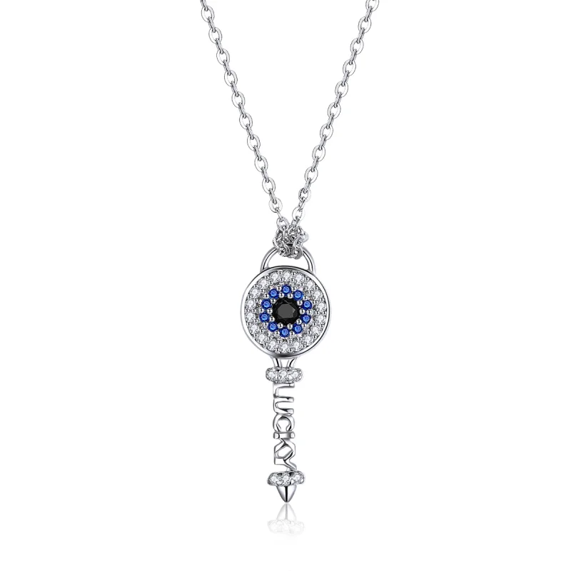 (image for) Pandora Style Key Necklace - BSN013 - View 6