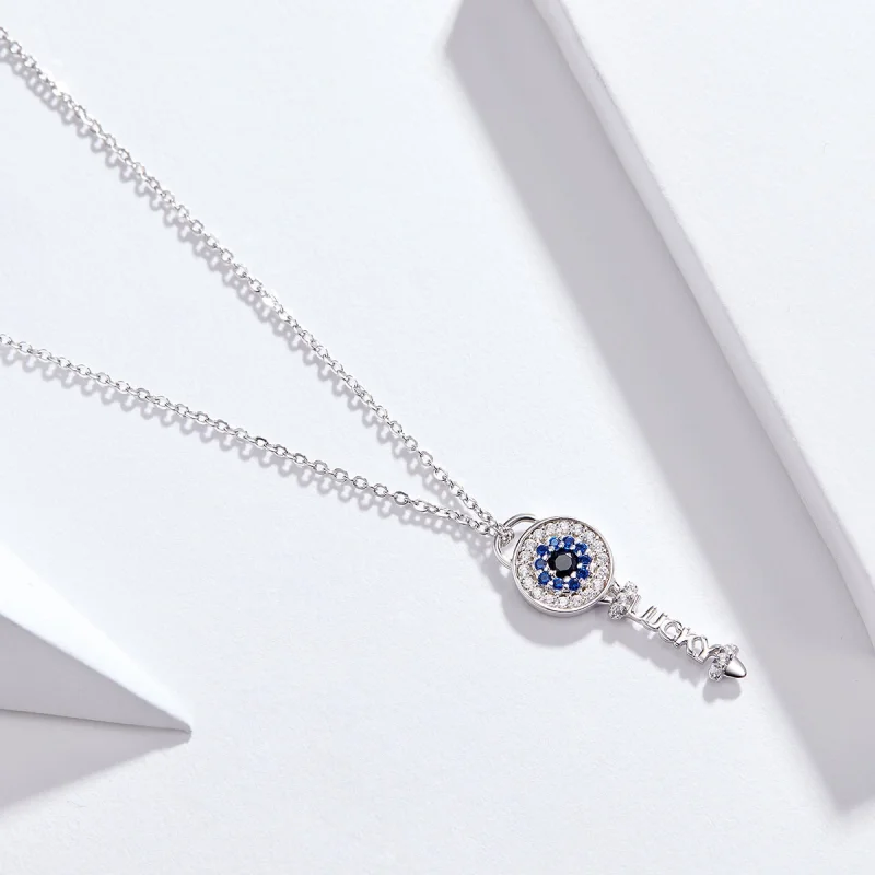 (image for) Pandora Style Key Necklace - BSN013 - View 8