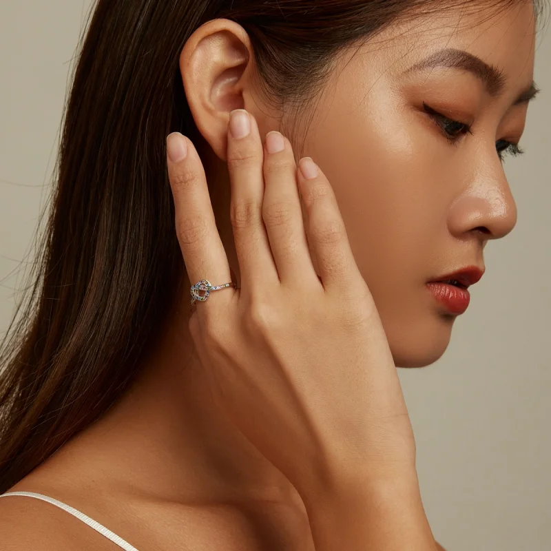 (image for) Pandora Style Knotted Heart Ring - SCR790 - View 10