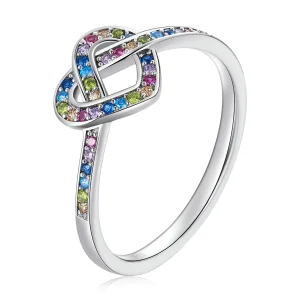 (image for) Pandora Style Knotted Heart Ring - SCR790