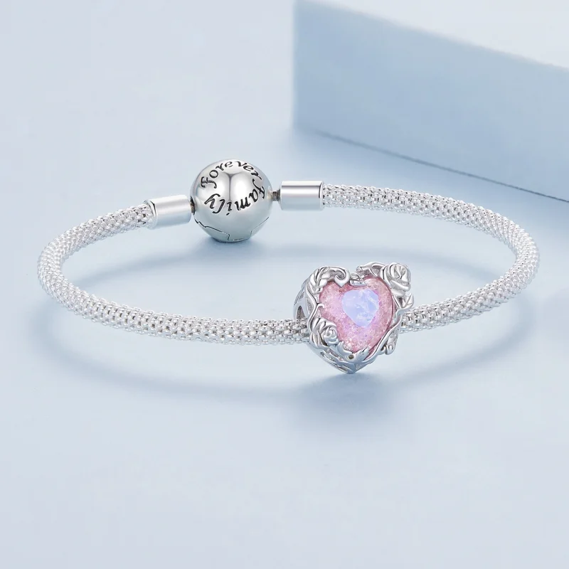 (image for) Pandora Style Love Heart Charm - BSC836 - View 5