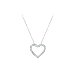 (image for) Pandora Style Love Heart Necklace - MSN019