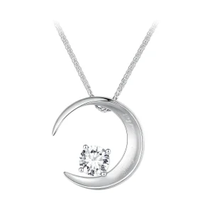 (image for) Pandora Style Moon Necklace - BSN311