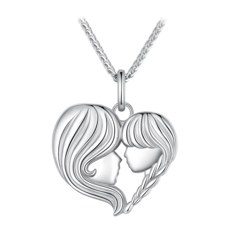 (image for) Pandora Style Mother Daughter Necklace - BSN324 - Product Image