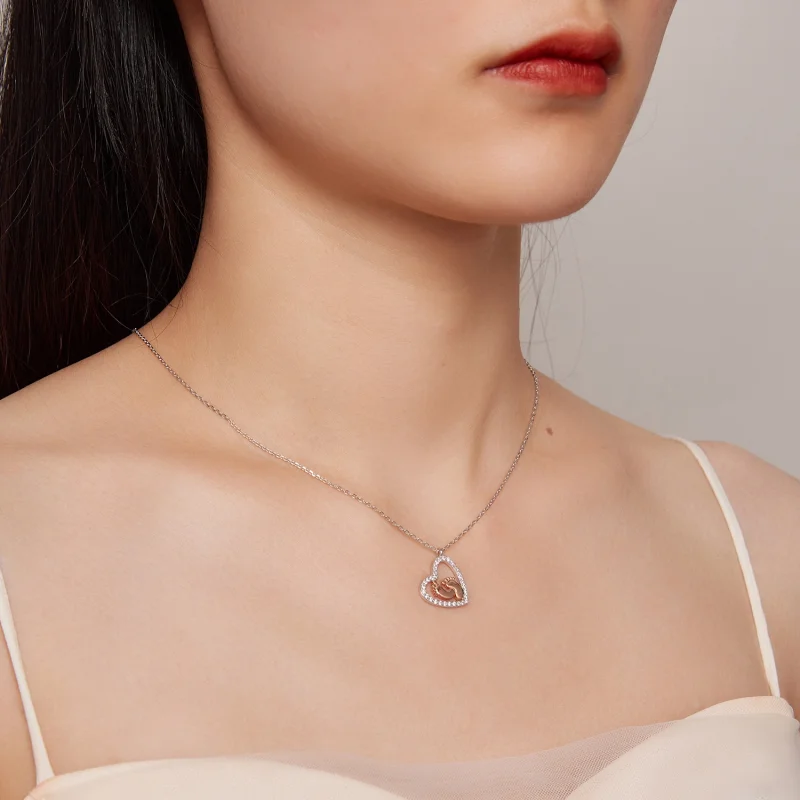 (image for) Pandora Style Mum Necklace - SCN495 - View 6