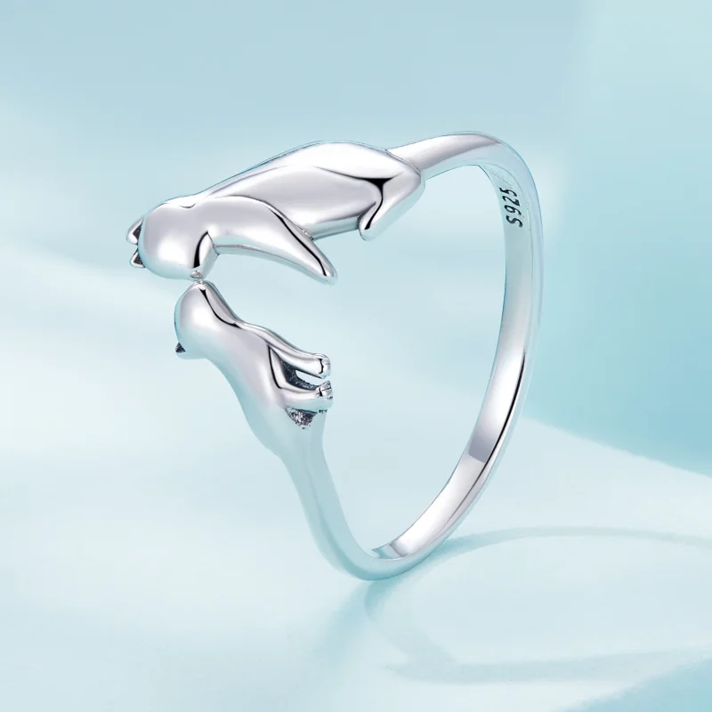 (image for) Pandora Style Mum Open Ring - SCR915 - View 2