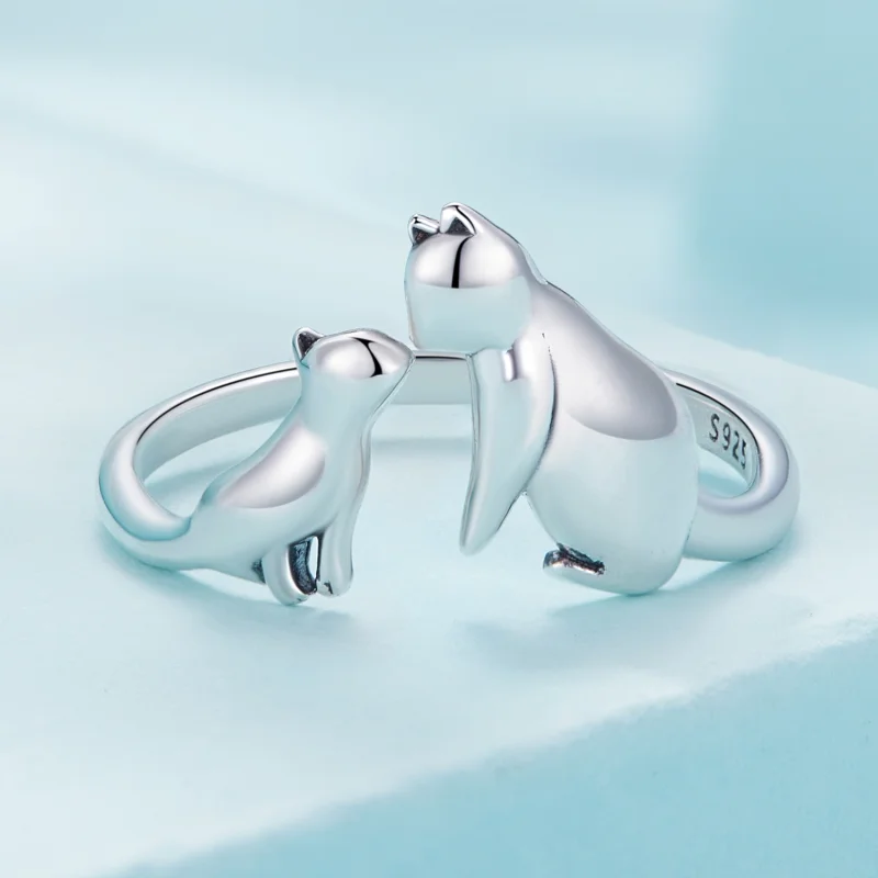 (image for) Pandora Style Mum Open Ring - SCR915 - View 3