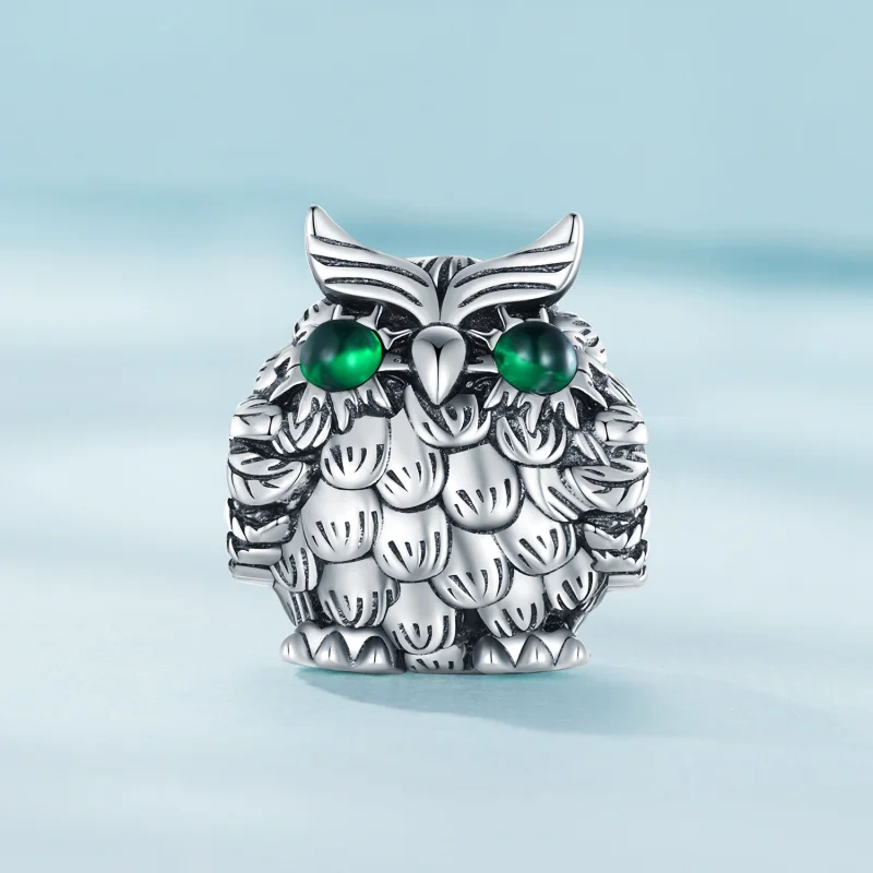 (image for) Pandora Style Owl Graduation Charm - SCC2542 - View 2