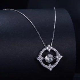 Pandora Style Pave Necklace - MSN014 Pandora Style Pave Necklace - MSN014