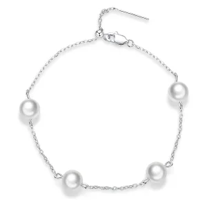 (image for) Pandora Style Pearl Bracelet - BSB090