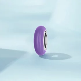 Pandora Style Purple Spacer Charm - SCC1450-VT