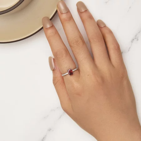 Pandora Style Red Ring - BSR460-RD