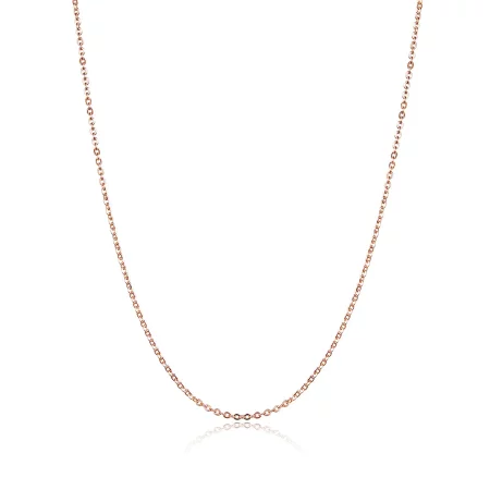 Pandora Style Rose Gold Necklace - SCA014-45