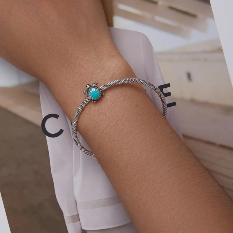 (image for) Pandora Style Sea Turtle Charm - SCC2318 - View 6