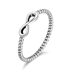 (image for) Pandora Style Silver Infinity Ring - SCR094