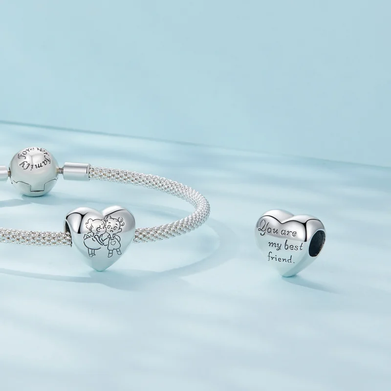 (image for) Pandora Style Sister Charms Sale - SCC2528 - View 4