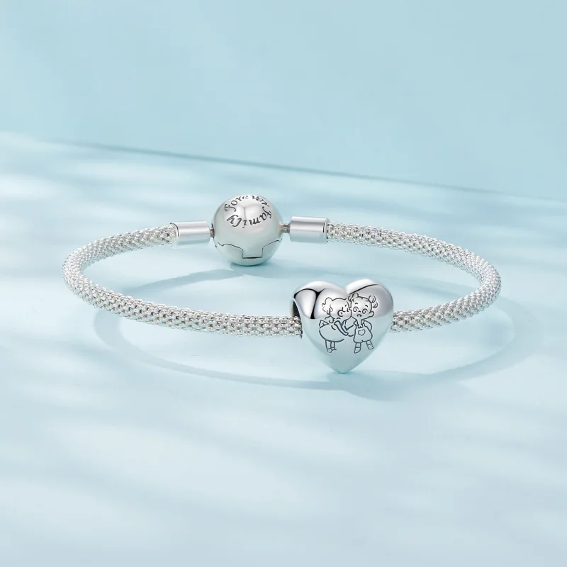 (image for) Pandora Style Sister Charms Sale - SCC2528 - View 5