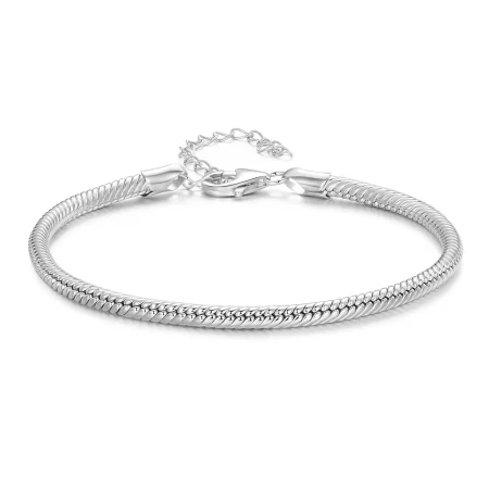 Pandora Style Snake Chain Bracelet - SCB252 Pandora Style Snake Chain Bracelet - SCB252