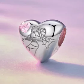 Pandora Style Soulmate Charm - BSC772 Pandora Style Soulmate Charm - BSC772