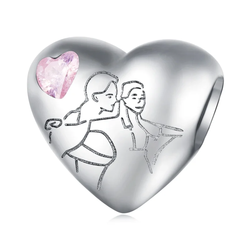 (image for) Pandora Style Soulmate Charm - BSC772 - View 3