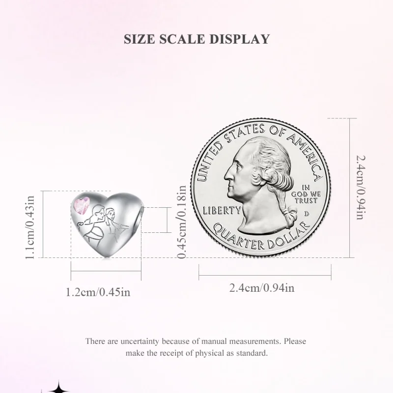 (image for) Pandora Style Soulmate Charm - BSC772 - View 6