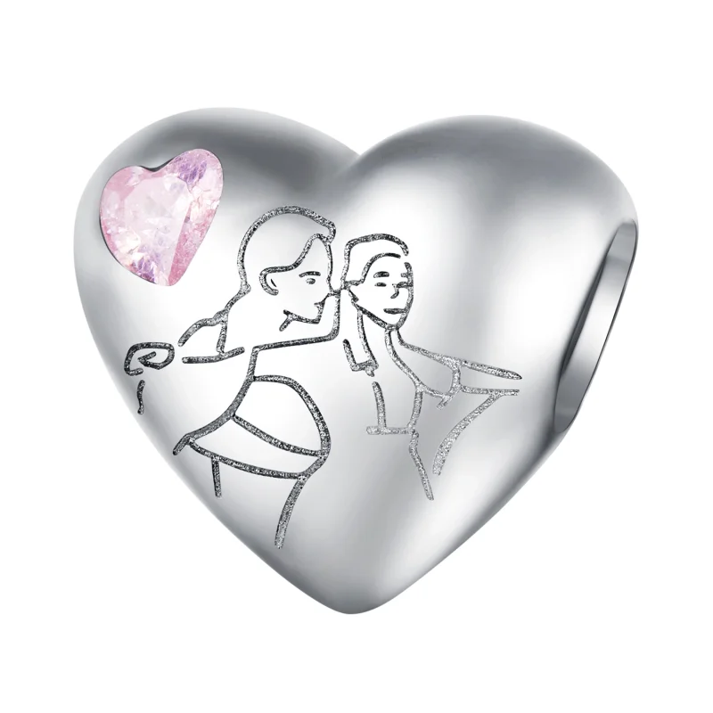 (image for) Pandora Style Soulmate Charm - BSC772 - Product Image