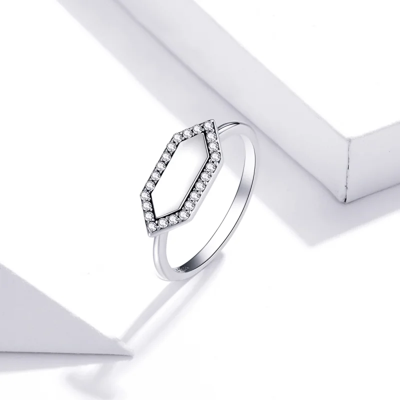 (image for) Pandora Style Sparkling Ring - SCR701 - View 2