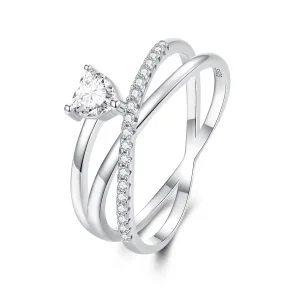 (image for) Pandora Style Triple Band Ring - BSR336